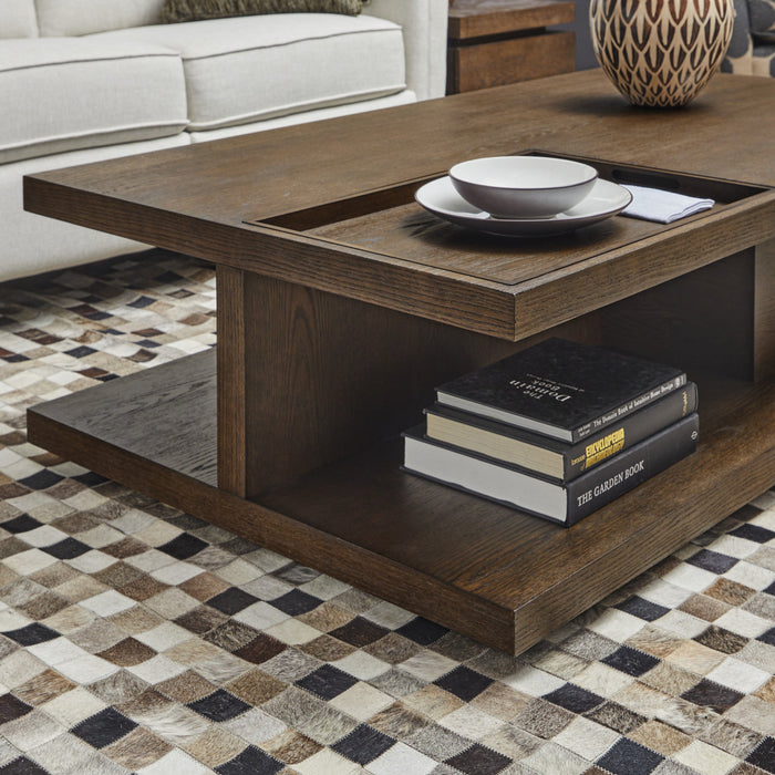 Athens Rectangular Coffee Table with Casters