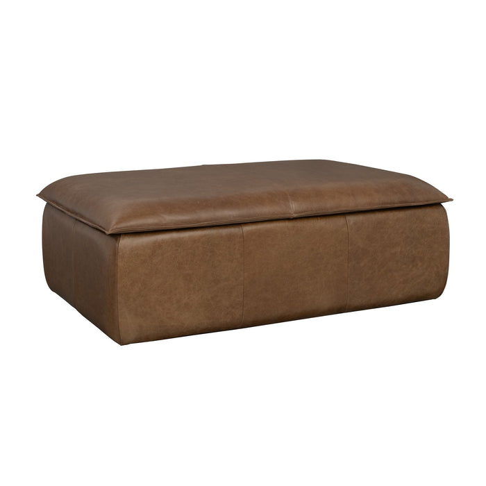 Crawford Chestnut Rectangular Storage Ottoman