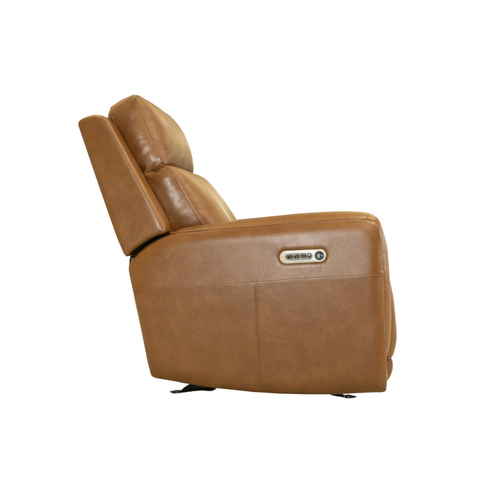 Alister Sedona Leather Power Gliding Recliner with Power Headrest and Lumbar