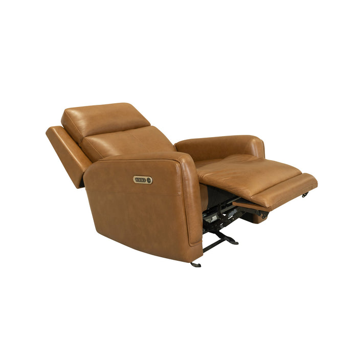 Alister Sedona Leather Power Gliding Recliner with Power Headrest and Lumbar