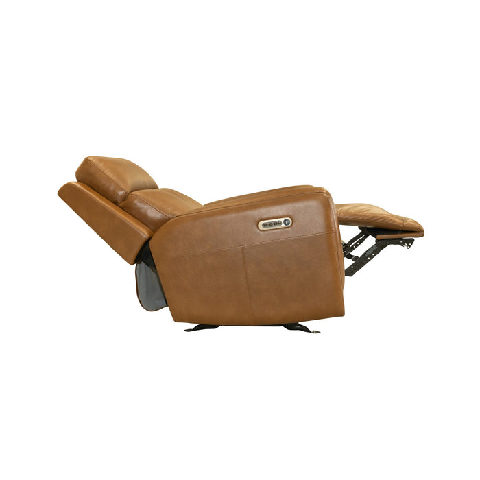 Alister Sedona Leather Power Gliding Recliner with Power Headrest and Lumbar