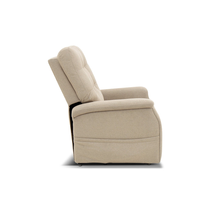 Diana Tan Fabric Power Lift Recliner