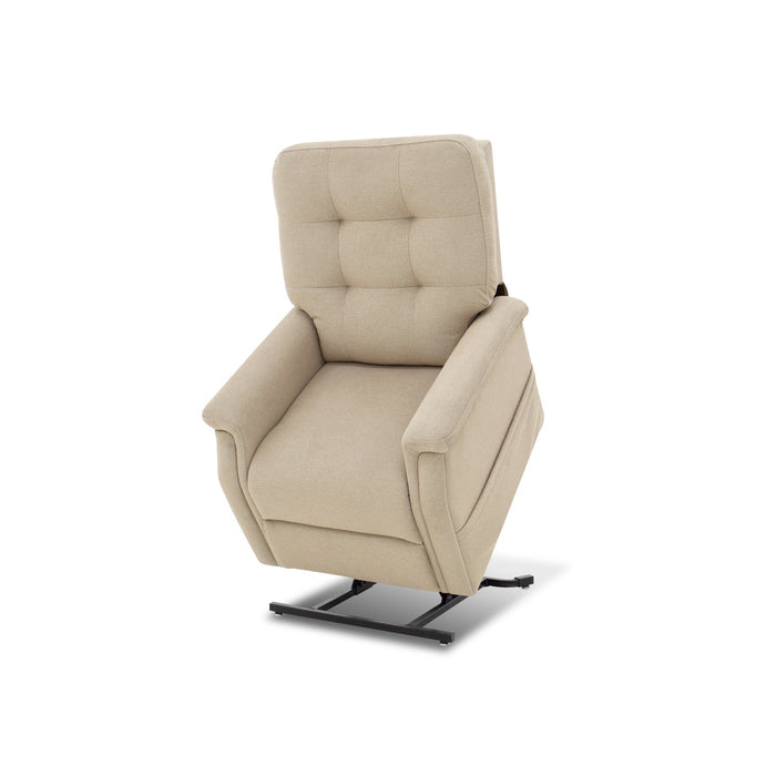 Diana Tan Fabric Power Lift Recliner