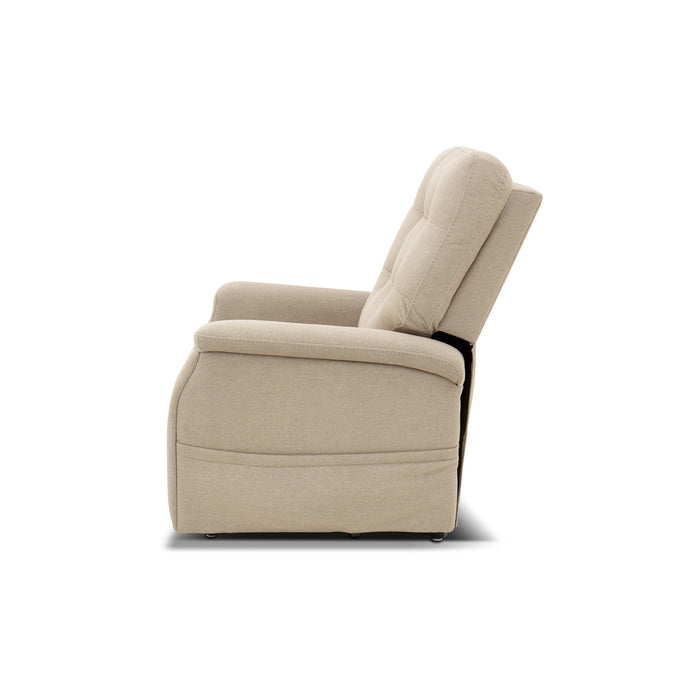 Diana Tan Fabric Power Lift Recliner