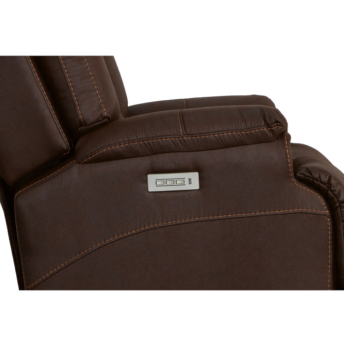 Marley Java Fabric Power Recliner with Power Headrest