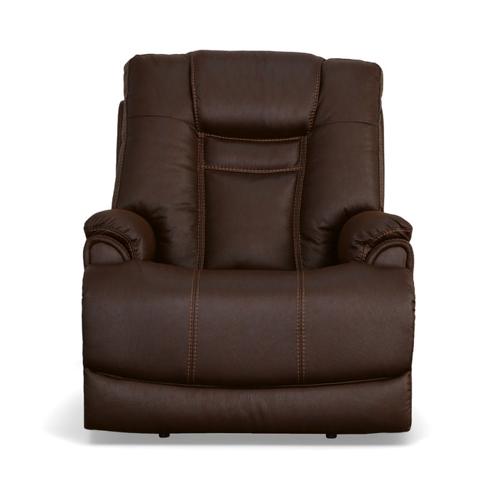 Marley Java Fabric Power Recliner with Power Headrest