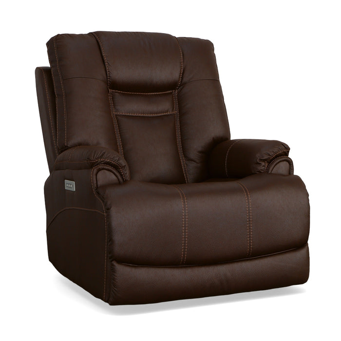 Marley Java Fabric Power Recliner with Power Headrest