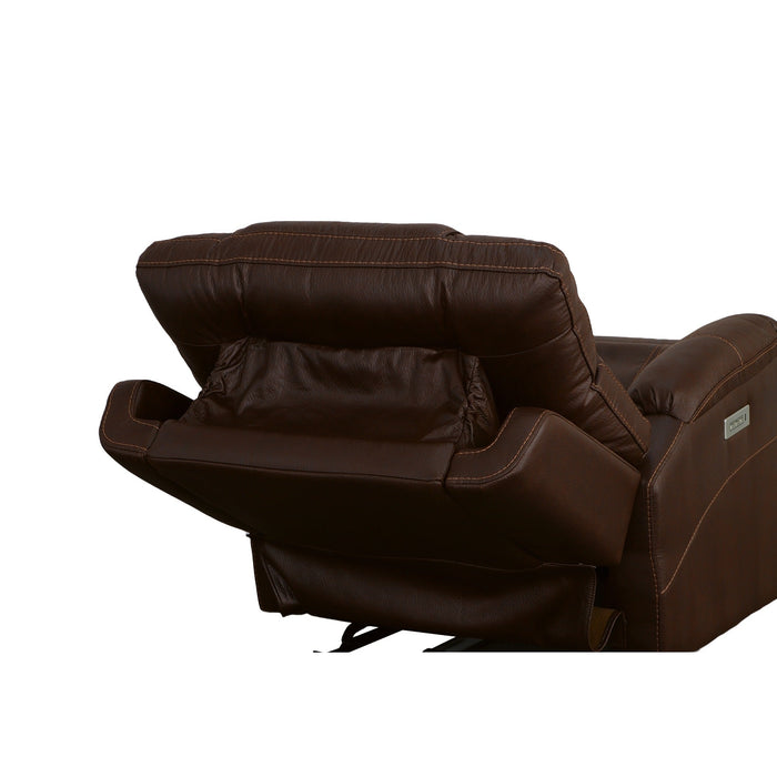 Marley Java Fabric Power Recliner with Power Headrest