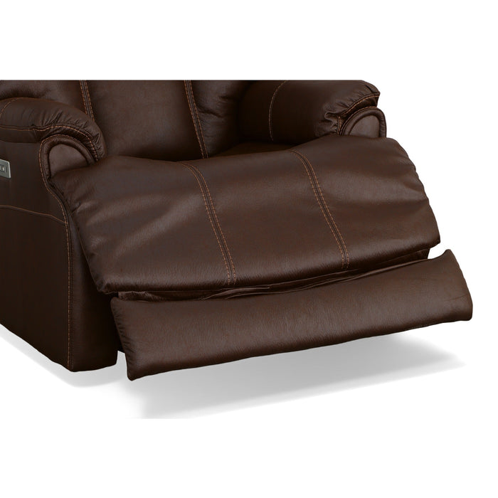 Marley Java Fabric Power Recliner with Power Headrest