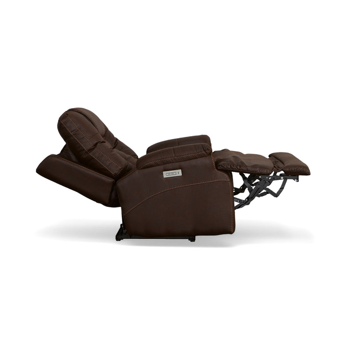 Marley Java Fabric Power Recliner with Power Headrest