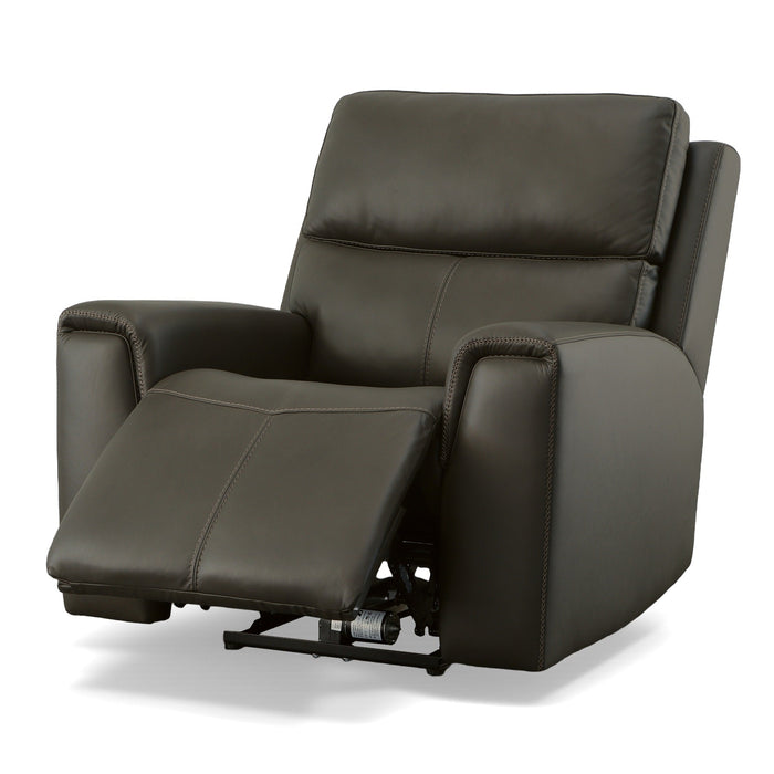 Jarvis Mica Leather Power Recliner with Power Headrest