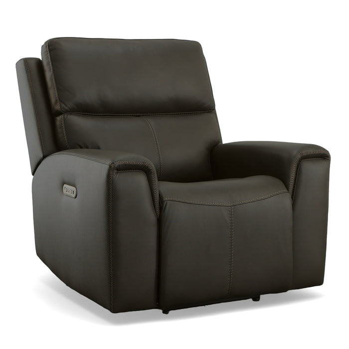 Jarvis Mica Leather Power Recliner with Power Headrest