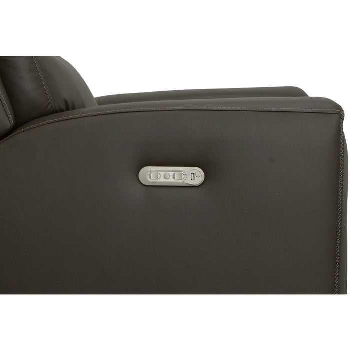 Jarvis Mica Leather Power Recliner with Power Headrest