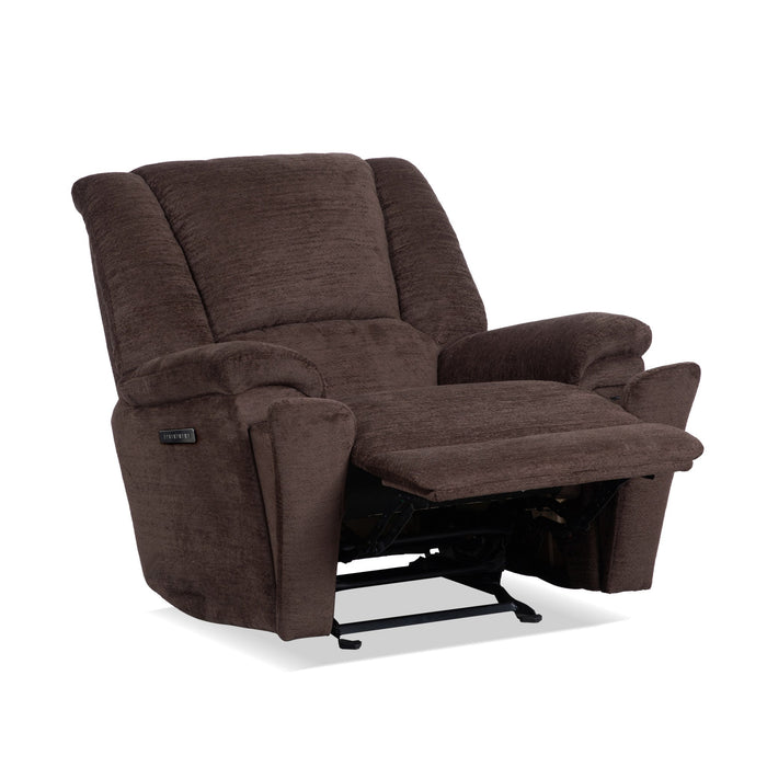 Plush Buffalo Perfect Match Power Gliding Recliner with Power Headrest & Lumbar