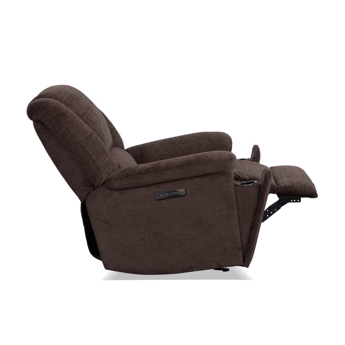 Plush Buffalo Perfect Match Power Gliding Recliner with Power Headrest & Lumbar