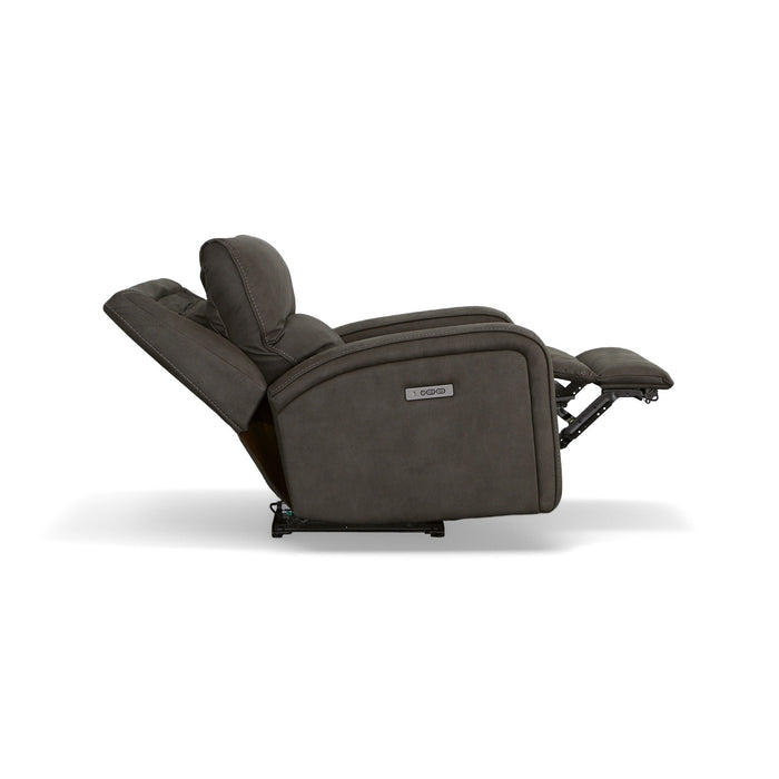 Nirvana Flint Fabric Power Recliner with Power Headrest