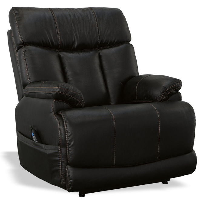 Clive Peppercorn Fabric Power Lift Recliner with Power Headrest & Lumbar