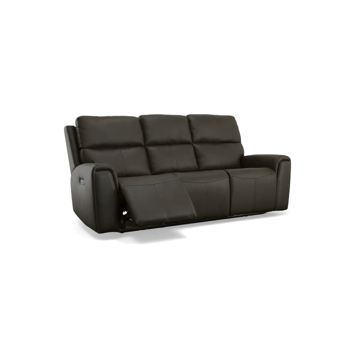 Jarvis Mica Leather Power Reclining Sofa with Power Headrests