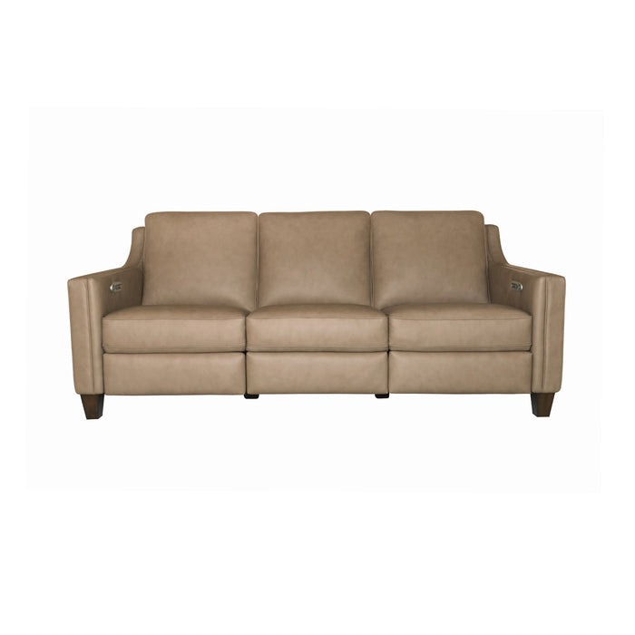 Finley Leather Power Inclining Sofa