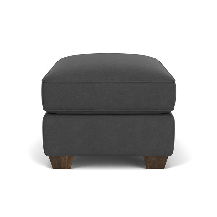 Carson Leather Ottoman