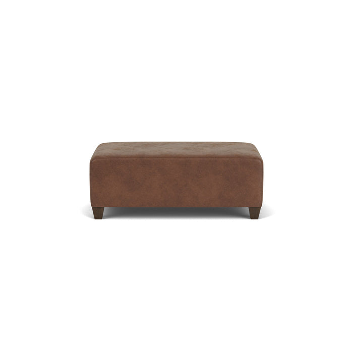 Cascade Fabric Rectangular Cocktail Ottoman