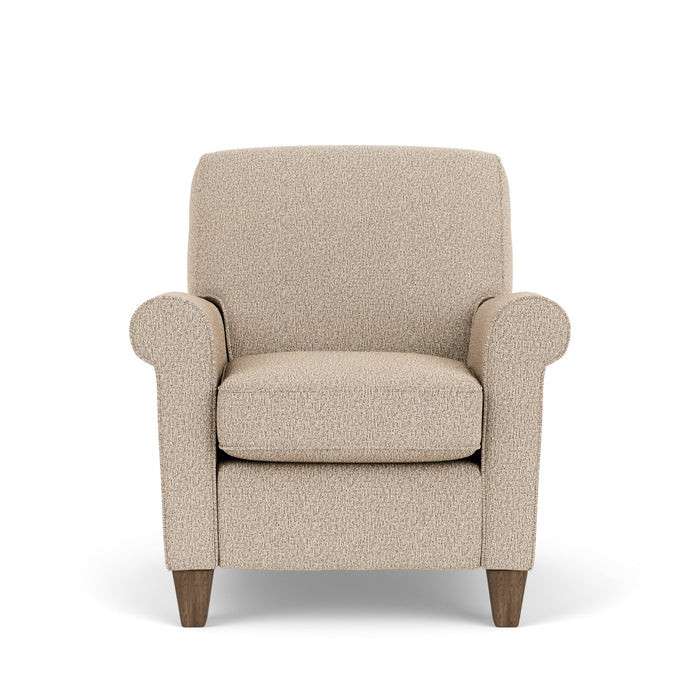 Dana Fabric High-Leg Recliner