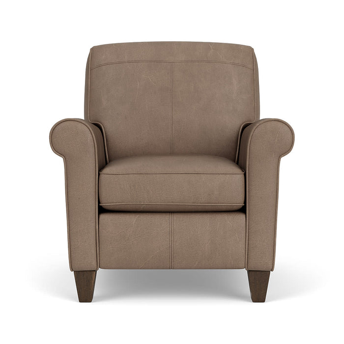 Dana Leather High-Leg Recliner