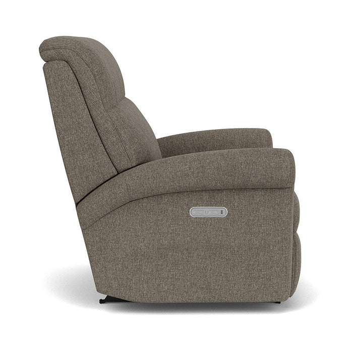 Davis Fabric Power Rocking Recliner with Power Headrest