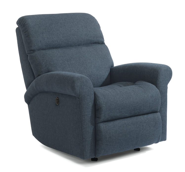 Davis Fabric Power Rocking Recliner