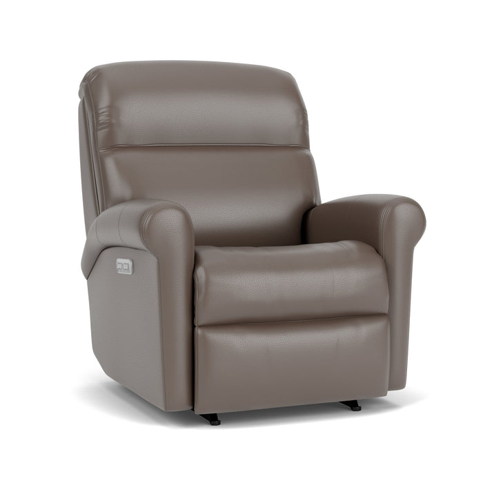 Davis Leather Power Recliner with Power Headrest