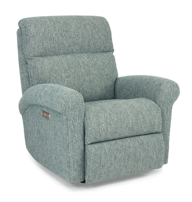 Davis Fabric Power Rocking Recliner with Power Headrest