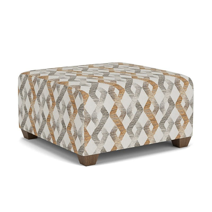 Freedom Fabric Square Cocktail Ottoman