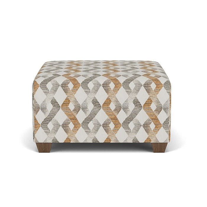 Freedom Fabric Square Cocktail Ottoman