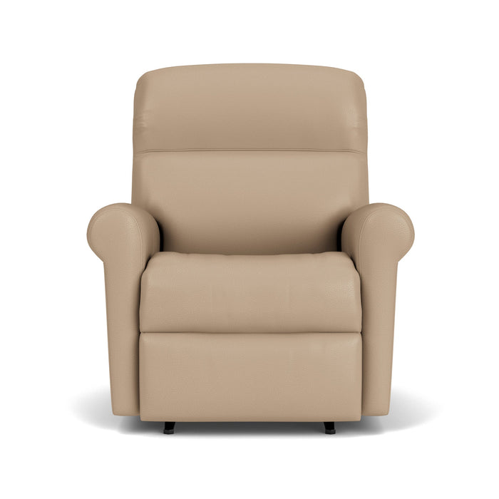 Davis Leather Power Rocking Recliner with Power Headrest