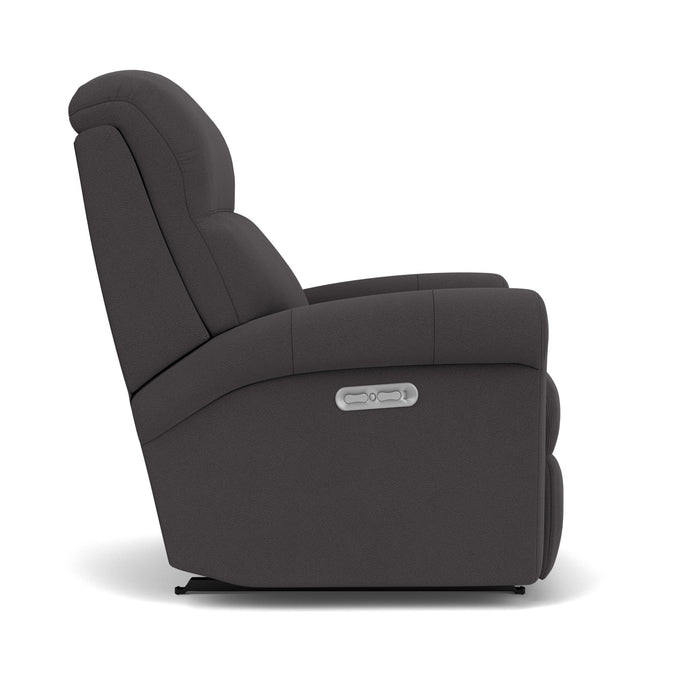 Davis Leather Power Rocking Recliner with Power Headrest