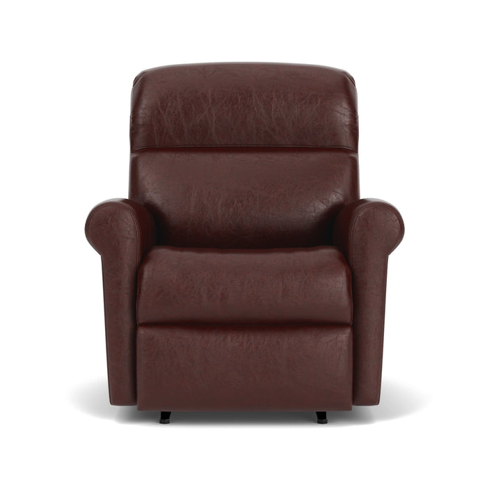 Davis Leather Power Rocking Recliner with Power Headrest