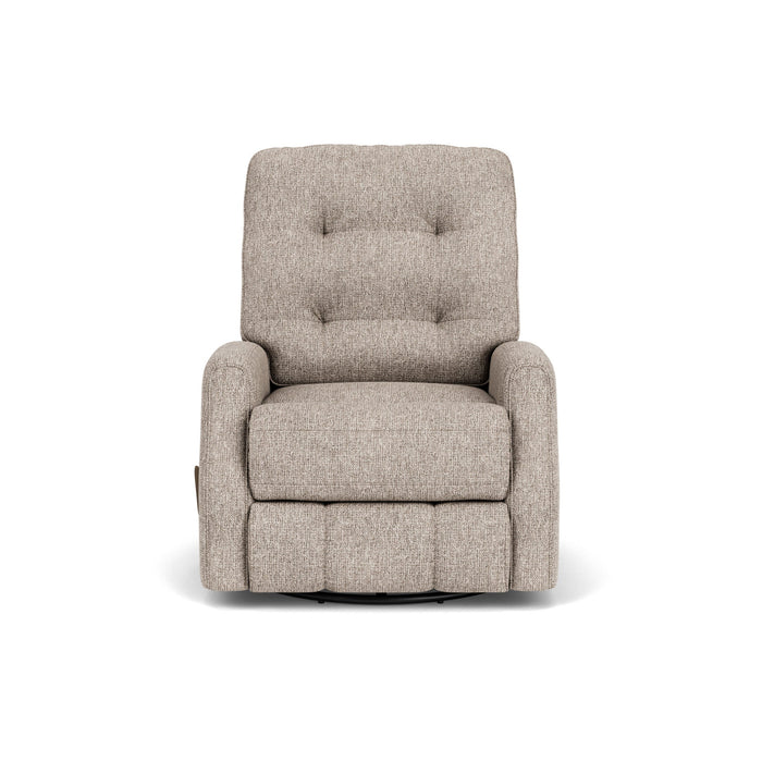 Devon Fabric Swivel Gliding Recliner