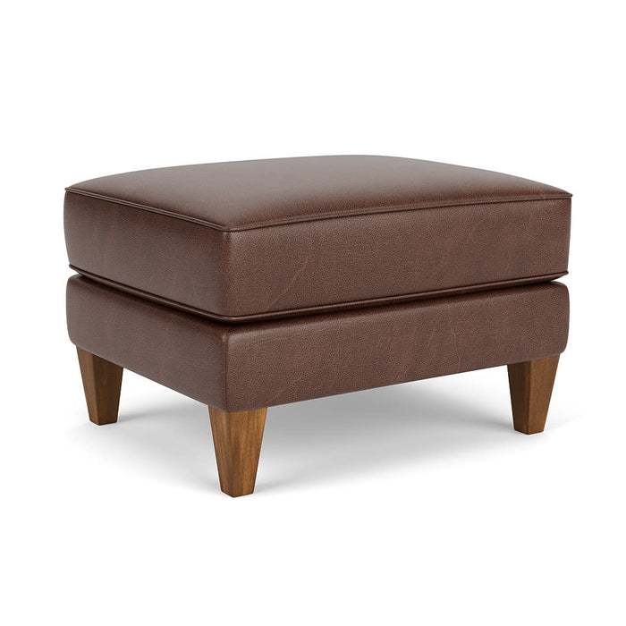 Digby Leather Ottoman