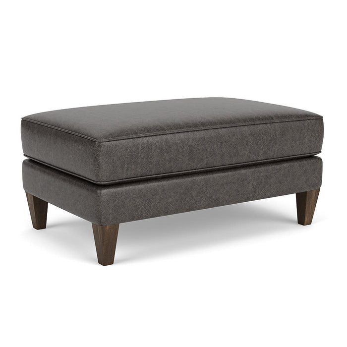 Digby Leather Cocktail Ottoman