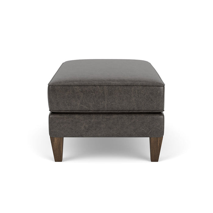 Digby Leather Cocktail Ottoman