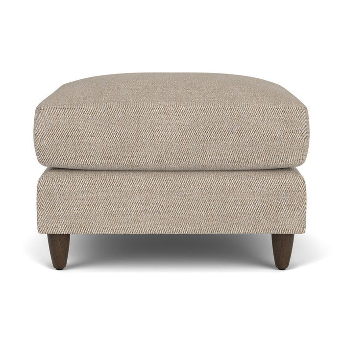 Fern Fabric Ottoman