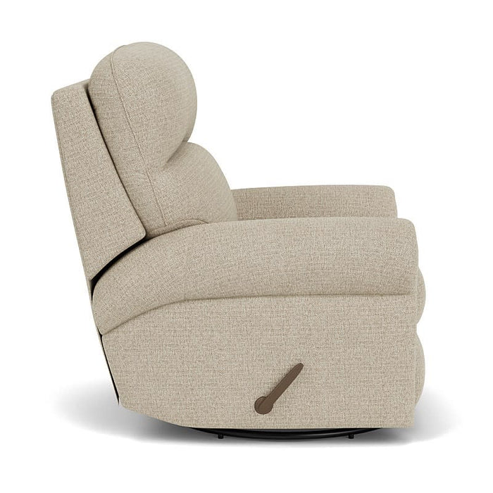 Langston Fabric Swivel Gliding Recliner