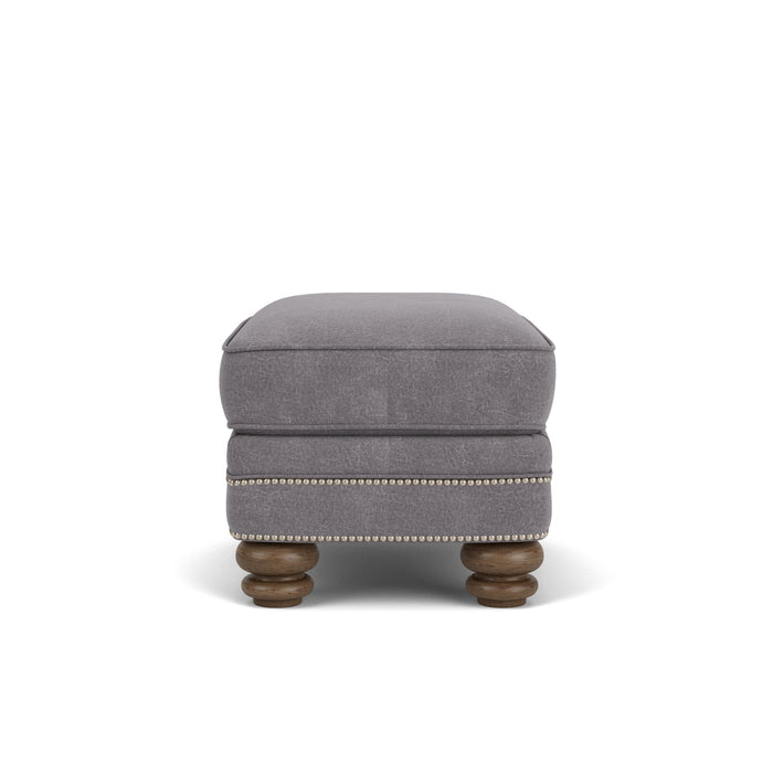 Bay Bridge Fabric Ottoman