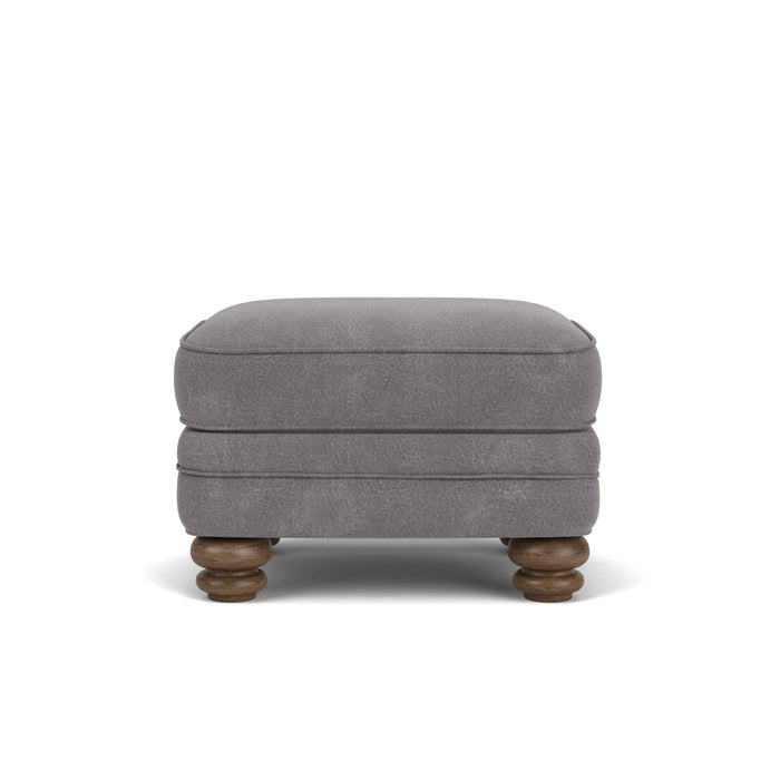 Bay Bridge Fabric Ottoman