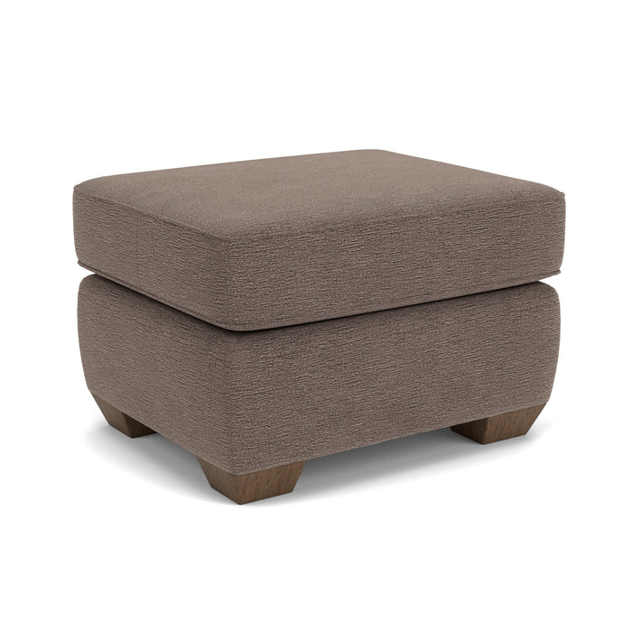 Main Street Fabric Ottoman