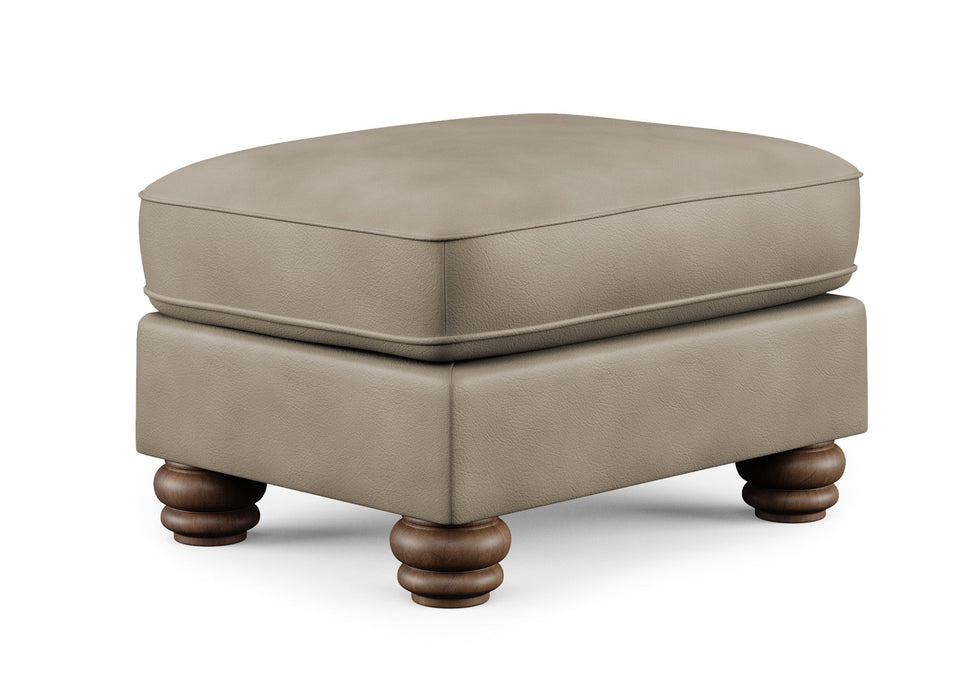 Bexley Leather Ottoman