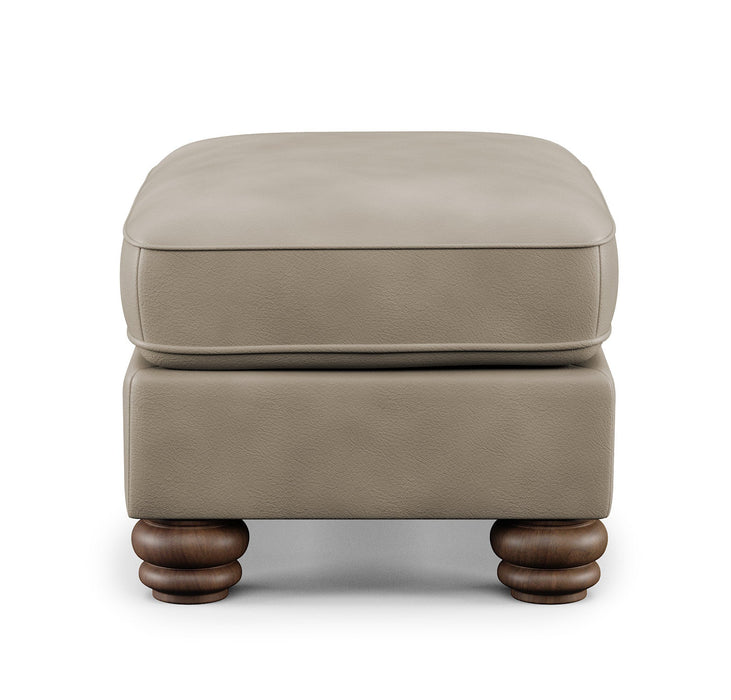 Bexley Leather Ottoman