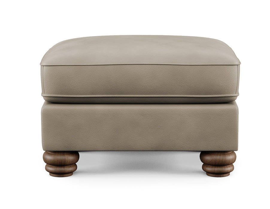 Bexley Leather Ottoman