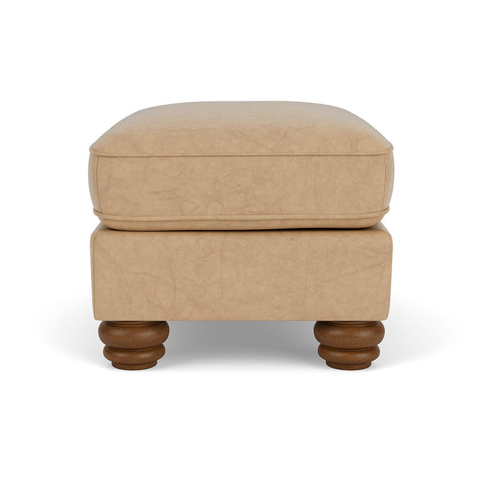 Bexley Leather Ottoman