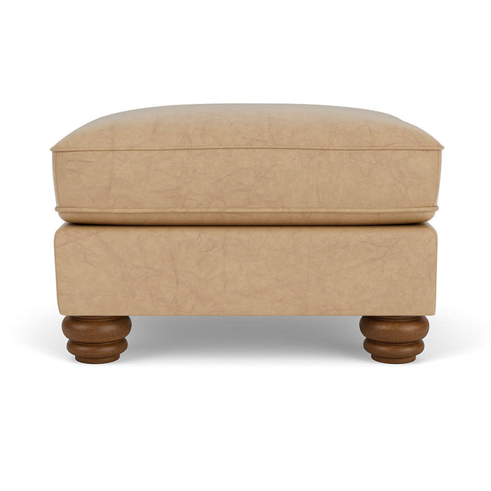 Bexley Leather Ottoman